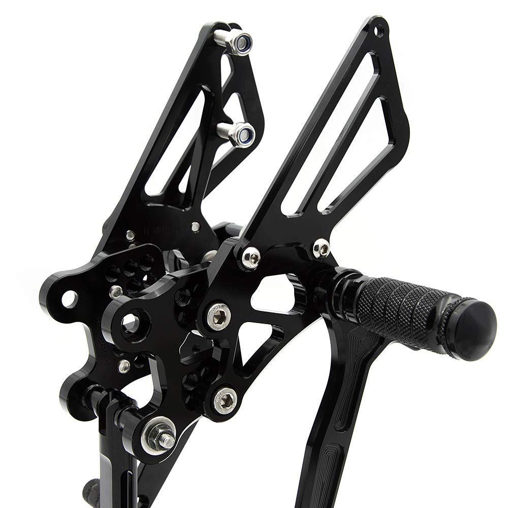Amazon.com: CNC ZX14R 12-20 Motorcycle Adjustable Rearsets Foot
